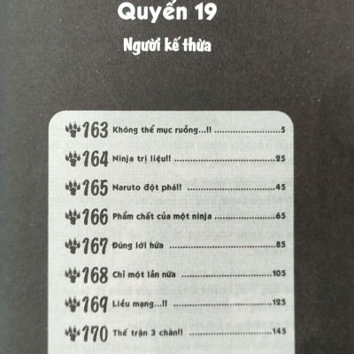Sách - Naruto - Tập 19 - Người Kế Thừa (Tái Bản 2025)