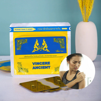 Miếng dán giảm đau cổ vai gáy VINCERE ANCIENT Thái Lan - 1 túi 5 gói