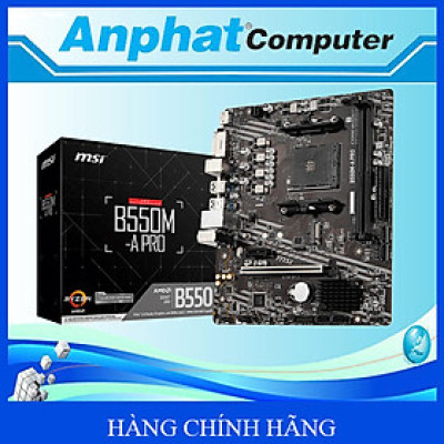 Bo Mạch Chủ Main MSI B550M-A PRO Socket AM4 - Hàng Chính Hãng