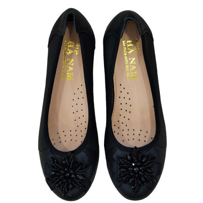 Giày Nữ Búp Bê Đế Xuồng Da Bò Thật TiTi ĐÔ Cao Cấp 4cm GBBN2039d