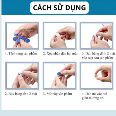 Combo 4 hộp thuốc diệt gián sinh học Housheng, diệt tận gốc tất cả các loại gián, hiệu quả, an toàn.