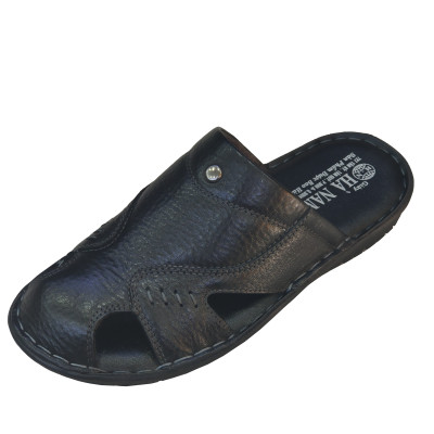 Dép Bít Mũi Nam HÀ NAM Da Bò Thật Cao Cấp GSB2085