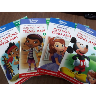 Sách - Disney Learning - Cùng Học Chữ Cái Tiếng Anh - Tập 2 - Tân Việt Books
