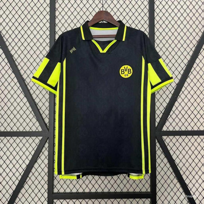 Áo Bóng Đá Retro Dortmund 1996/1997 - Sân Khách bản cao cấp vải Cotton Polyester
