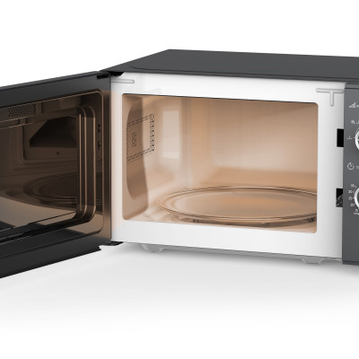 Lò vi sóng Hitachi HMR-M2002, dung tích 20L, màu đen, 700W, 5 mức công suất - Hàng chính hãng