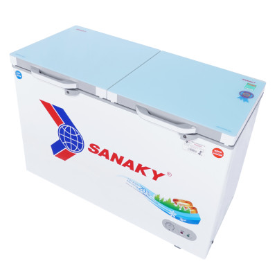 TỦ ĐÔNG MÁT SANAKY 300 LÍT VH-4099W2KD ĐỒNG (R600A) (KÍNH CƯỜNG LỰC) - HÀNG CHÍNH HÃNG