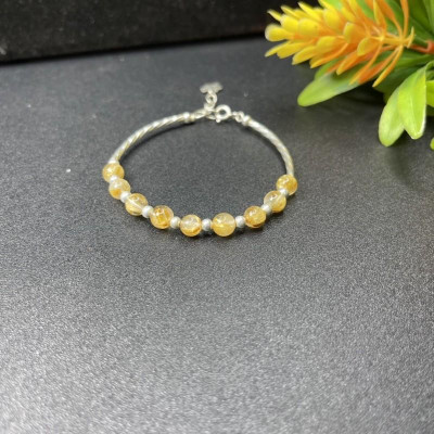 Vòng Tay Tóc Vàng hợp mệnh Kim - Thổ