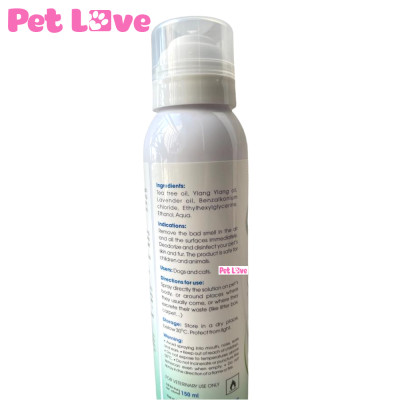 Xịt khử mùi chó mèo Vemedim Smell Master (chai 150ml)