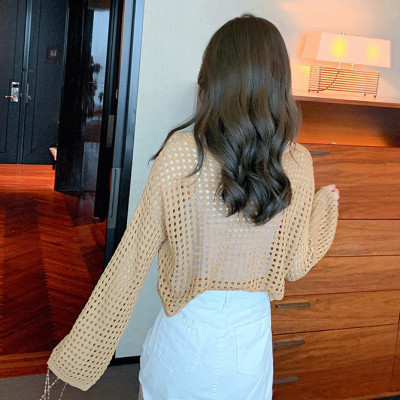 [MẪU HOT] Áo khoác len croptop áo len lửng tay dài khoác ngoài mềm mại sang trọng C104