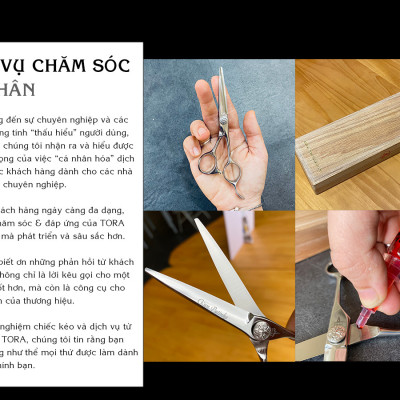 Kéo cắt tóc TORA NB-265