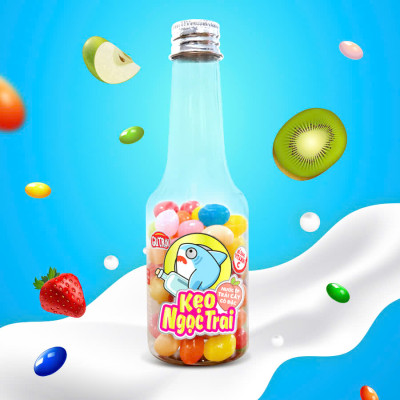 Kẹo Ngọc Trai (Chai Nguyện Ước) Ông Chà Và 70g