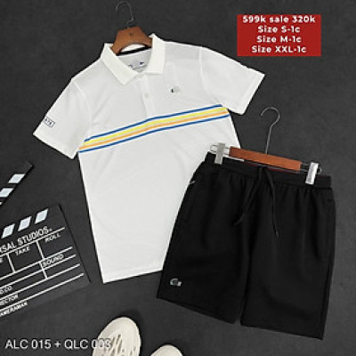 [XẢ KHO LẺ SIZE] Set thể thao cá sấu chất vải đẹp long lanh