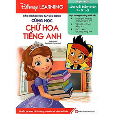 Sách - Disney Learning - Cùng Học Chữ Hoa Tiếng Anh - Tân Việt Books