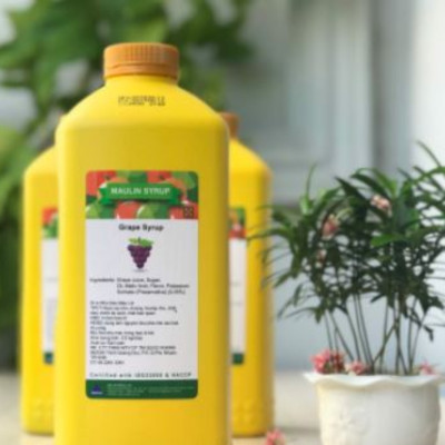 Siro Nho Maulin (MauLin Grape Syrup) Chai 2.5Kg - Nguyên liêu pha chế trà sữa hương thơm hảo hạng
