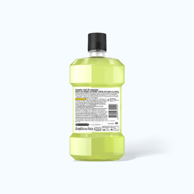 Nước súc miệng Listerine ngừa sâu răng hương trà xanh Mouthwash Natural Green Tea (750ml)