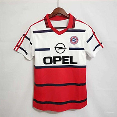 Áo Bóng Đá Retro Bayern Munich 1998 - Sân Khách bản cao cấp vải Cotton Polyester