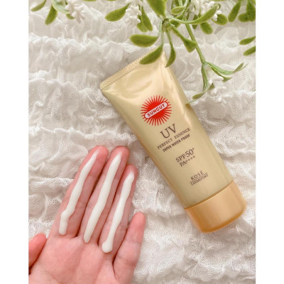 Combo Chống Nắng, Chống Nước Suncut Và Sữa Rửa Mặt Dưỡng Ẩm Mặt Làm Sạch Da Softymo Kose Nhật Bản 110g, 190g