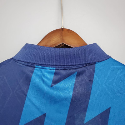 Áo Bóng Đá Retro Arsenal 1995 - Sân Khách bản cao cấp vải Cotton Polyester