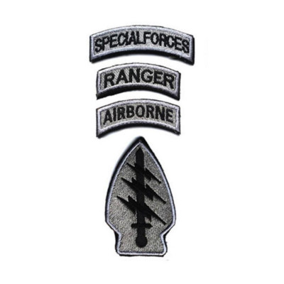Patch_Velcro vải không quân_Special Forces_Airbone_Ranger chiến thuật