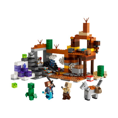 Đồ Chơi Lắp Ráp Hầm Mỏ Vùng Hoang Mạc LEGO MINECRAFT 21263 (538 chi tiết)