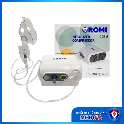 Máy xông khí dung, hút mũi, máy 2 trong 1 OROMI Model C28M - Hàng chính hãng