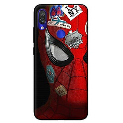 Ốp lưng in cho Xiaomi Redmi Note 7 mẫu Nhện NY - Hàng chính hãng