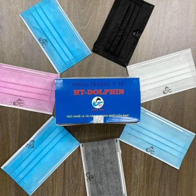 Khẩu trang y tế Dolphin (50 cái/Hộp)