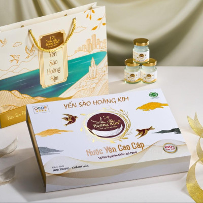 Hộp Quà Nước Yến Cao Cấp (8 hũ /70ml)