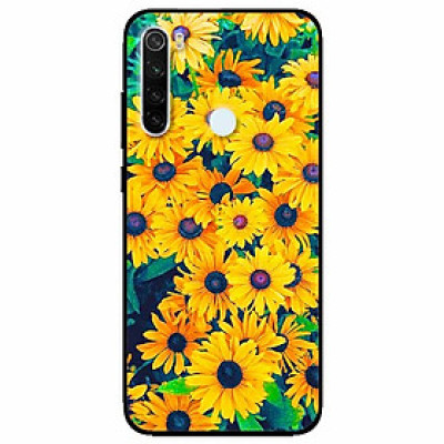 Ốp lưng dành cho Xiaomi Redmi Note 8 mẫu Vườn Cúc Vàng