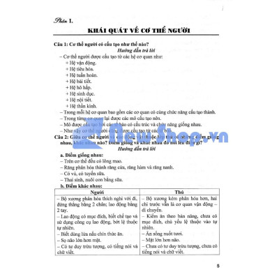 Sách - Bồi Dưỡng Học Sinh Giỏi Sinh Học 8 (Dùng Chung Cho Các Bộ SGK Hiện Hành)