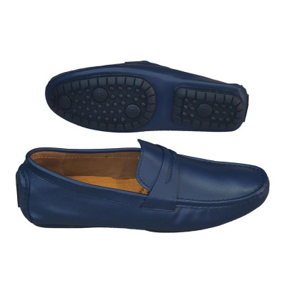 Giày Mọi Nam Đế Âm Da Bò Thật TiTi ĐÔ Cao Cấp GDA2070d