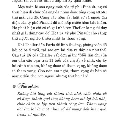 Câu Chuyện Nhỏ - Hàm Ý Lớn