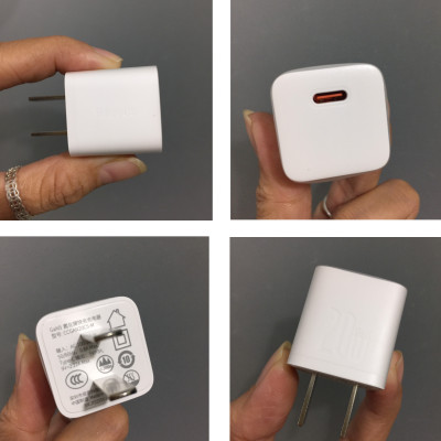 Cốc sạc / Bộ sạc nhanh 1 cổng type-C 20W Baseus GaN5 Mini CCGAN20C5-M _ Hàng chính hãng