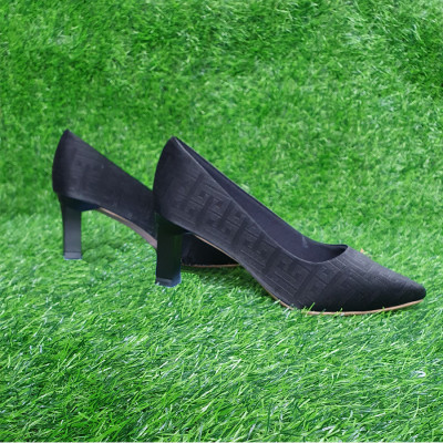 Giày cao gót 6cm Trường Hải da mềm 2 màu Đen, trắng CG125