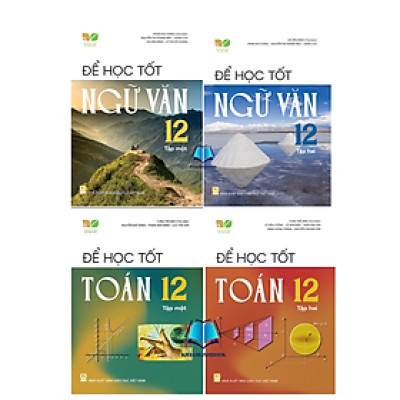 Sách - Combo Để học tốt Toán + ngữ văn 12 - tập 1 + 2 ( kết nối )