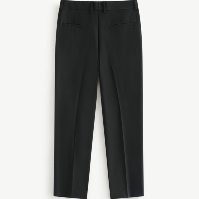 Quần Âu Nam / Quần tây nam ROUTINE Trơn Form Slim Crop (ngang mắt cá chân) ống suông rộng - 10F24PFO041 | LASTORE MENSWEAR