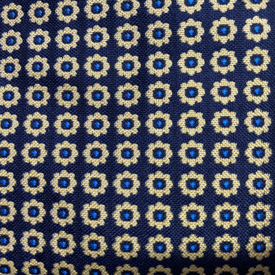 Túi – Ví Vải MINI đựng đồ cá nhân – Karibon -Gấm Họa Tiết Vàng 