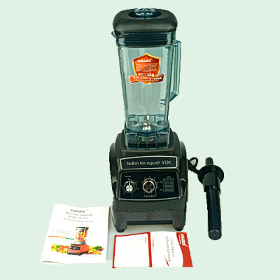 Máy Xay 1800W Sinh Tố Công Nghiệp Osako OS-1800 Đa Năng Công Suất Lớn Bộ 6 Lưỡi Dao Xay Tất Cả Các Loại Thực Phẩm-Hàng Chính Hãng
