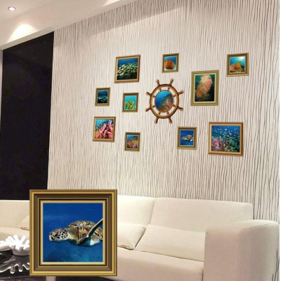 TRANH DECAL, GIẤY DÁN TƯỜNG " ĐẠI DƯƠNG BÍ ẨN"