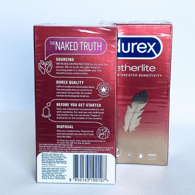 Bcs Durex Fetherlite Mỏng Trơn - Hàng Chính Hãng - Nhập Khẩu Thái Lan - 12s