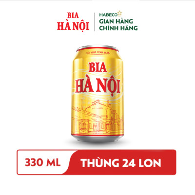 Combo 2 Thùng Bia Hà Nội - Thùng 24 lon 330ml