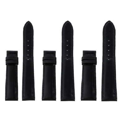 HJ8115-16-17-18 - Dây đồng hồ Huy Hoàng da bò size 16, 18, 20 màu đen, nâu đất, xanh lá, nâu đỏ