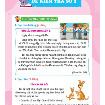 Sách - Bộ đề kiểm tra Tiếng Việt lớp 2 - tập 1