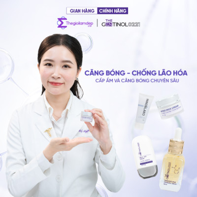 Combo Kem Dưỡng Trắng, Căng Bóng Da, Chống Lão Hoá The Gentinol 0221