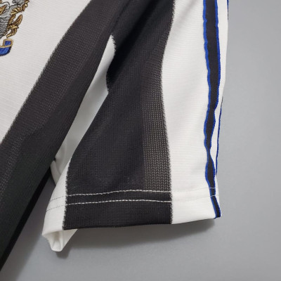 Áo Bóng Đá Retro Newcastle 1995 - Sân Nhà bản cao cấp vải Cotton Polyester