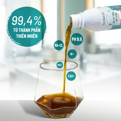 Nước Súc Miệng Thảo Dược Thuần Chay Chiết Xuất Đinh Hương Sạch khuẩn, Thơm Mát 150ml