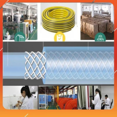 Bộ dây vòi xịt nước rửa xe, tưới cây ,tăng áp 3 lần,loại 3m, 5m 206236 đầu đồng,đai,nối nhựa vàng+  móc khoá