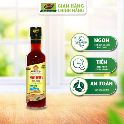 Nước Mắm Hải Nhi Barona 250ml, Mua 2 chai TẶNG 1 chai Nước Mắm Hải Nhi Barona 50ml