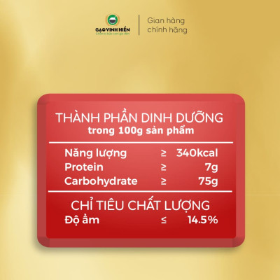 Gạo Lứt Đỏ Vinh Hiển 1KG - Dễ Ăn, Ngọt Cơm, Dinh Dưỡng