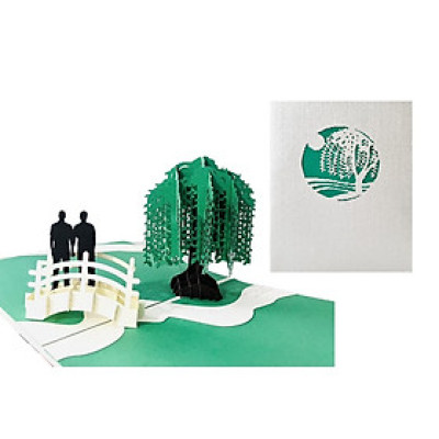 Thiệp 3D Pop Up Cặp Đôi LGBT – Thiệp Tình Yêu, Kỷ Niệm, Valentine Độc Đáo, L14